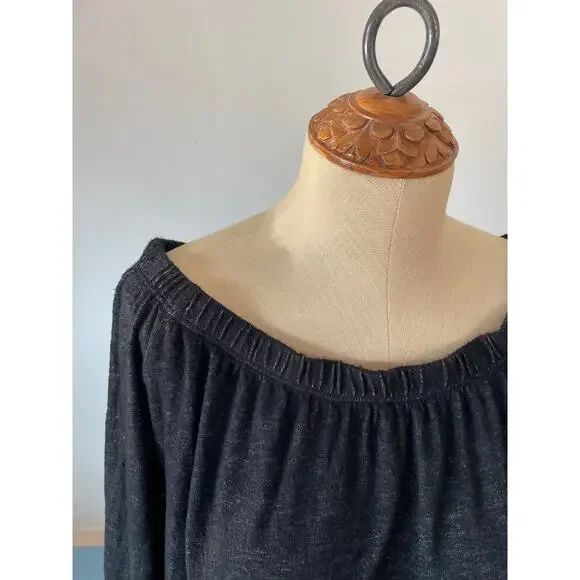 Velvet by Graham & Spencer women’s black top size M - Picture 8 of 8